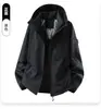 Chaqueta de algodón de una sola pieza, cortavientos, impermeable, engrosada y cálida, con capucha a prueba de frío invernal, abrigo de algodón para exteriores, unisex