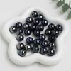 Dingyi 16mm Luna Fría Cuentas Redondas de Colores Cuentas Acrílicas Galvanizadas con Agujero Cuentas Sueltas Accesorios para Cadena de Teléfono Móvil DIY