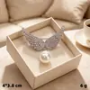 Broche de tulipa de diamante completo feminino flor corpete casaco casaco pin terno acessórios lenço de seda fivela pin liga pin