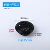 Rejilla de ventilación de gas redonda de 50 mm para puertas de gabinetes de cocina con orificios de ventilación, malla de disipación de calor y ventilación, cubierta decorativa para zapatero