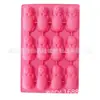 Venta Directa de Fábrica Molde de Silicona de Cerdo de 12 Piezas para Pastel DIY Al Por Mayor Molde para Hielo Molde de Congelación Rápida Grado Alimenticio
