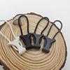 Moldeo por Inyección Cordón Cabeza de Cremallera Etiqueta de Equipaje Cuerda de Asa Colorida Accesorio de Cremallera Tirador Cordón Cola de Plástico