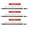 Set Auténtico de Pinceles Grises Cola de Zorro Estilo Antiguo para Caligrafía, Incluyendo Pinceles Grandes, Medianos y Pequeños, Adecuados para Escritura Regular, Escritura Clerical y Escritura Cursiva