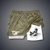 Shorts de Verão para E-commerce Transfronteiriço 2025 Estampa Digital 3D Shorts Casuais Masculinos Respiráveis de Camada Dupla