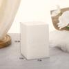 Vela Cuadrada Grande Clásica Europea Blanco Marfil Venta al por Mayor Sin Humo e Inodora Romántica Boda Hotel Decorativa Columna Cera Transfronteriza
