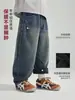 Ropa Infantil Pantalones de Forro Polar para Niños Estilo Nuevo Otoño e Invierno para Niños Jeans Casuales Lavados Pantalones Largos Engrosados de Invierno para Niños Grandes Modernos