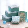 Caja de regalo rectangular de fábrica Caja de regalo adjunta Cubierta de cielo y tierra Camisa pequeña fresca Caja de regalo grande en stock