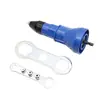 Pistola de remaches transfronteriza Accesorios para taladro eléctrico Herramienta de conversión para extracción de núcleo de remachado de tuercas Conector Ferretería