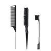 Pincel duplo para sobrancelhas pincel de uso duplo novo pincel para tintura de cabelo pincel para sobrancelhas cera para cabelo cuidados com o cabelo pente para peruca ferramentas de pincel de maquiagem