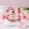 Aceite Esencial de Rosa Roja de Doble Pétalo Pingyin Jabón Artesanal Estilo Antiguo 100g Disponible para Venta al por Mayor Limpieza Facial
