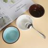Taza de cerámica espesa, Tazón de prueba SCAA, Tazón de evaluación estándar para competencia profesional de café, Cuchara de prueba de taza de acero inoxidable de 200 ml