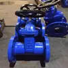 Válvula Gaveta Z45X-16Q Dn150 para Tubulação de Água Válvula Gaveta Manual de Ferro Fundido Dúctil com Vedação Macia