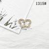 Aleación Estilo Coreano Hebilla Multifuncional Hebilla de Cinturón Hebilla para Ropa Accesorios Decorativos de Perlas y Pedrería Hebilla Anudada en Esquina