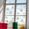 Brup Atmosfera de Primavera e Verão Margarida Abelha Adesivo de Janela Eletrostático Estilo Pastoral Adesivo de Vitrine de Vidro Br-Jd5260C
