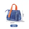 Nova bolsa térmica para almoço em folha de alumínio, grande capacidade, à prova d'água, para transportar refeições, manter os alimentos frescos e como lancheira portátil