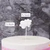 Adornos para Decoración de Pastel de Cumpleaños Transbordador Espacial Avión de Combate Temática de Avión para Niño Nubes Enchufe para Pastel