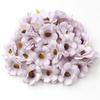 Cabeça de Flor Artificial Margarida de Três Camadas DIY Material para Decoração de Adorno de Chapéu Flor Pequena Quente Transfronteiriça Novo Flor Pequena Transfronteiriça