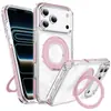 Adequado para Capa de Celular iPhone 17, Suporte Magnético Rotativo, Apple 16, Apple 15 Capa com Suporte Magnético Listrado