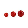 Lin Ágata Natural Patrón Dragón Rojo Cuentas Redondas Cuentas para DIY Accesorios de Joyería Hechos a Mano Material Ágata Roja Cuentas Sueltas