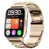 Nuevo Reloj Inteligente Deportivo de Salud Bluetooth para Teléfono Asistente de Voz Monitor de Frecuencia Cardíaca Oxígeno en Sangre Monitor de Sueño Podómetro Resistente al Agua para Hombres y Mujeres