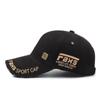 Nueva Gorra de Béisbol Bordada con Letras de Estilo Nacional de Primavera y Otoño para Exteriores para Hombre y Mujer, Tapa Dura, Agujero de Ventilación Metálico, Visera Parasol, Gorra Protectora Solar