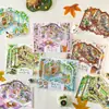 Adesivos de Paisagismo Muran 2.5D-Meu Ninho Secreto Cabana Estéreo DIY Decoração de Cena em Miniatura Adesivos de Material