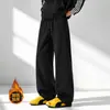 Pantalones Casuales para Hombre 2026 Otoño Nuevos de Pierna Recta Deportivos de Chándal Holgados con Caída Pantalones Largos