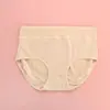 Calcinhas Femininas de Algodão Cintura Média Cor Sólida Calcinhas Triângulo Primavera/Verão Novas Calcinhas de Cintura Média Fabricante Atacado Estilo Comércio Exterior