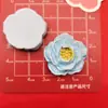 Accesorios de Resina de Rosa Floreciente Coloridos Brillantes Simulados Pegamento Cremoso para Manualidades Funda de Teléfono Móvil Accesorios para Tocado Pasador Pegatinas
