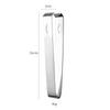 Pinza para hielo de acero inoxidable 304 transfronteriza, pinza para azúcar de limón engrosada, pinza para alimentos de bar, agujero cuadrado con dientes, pinza pequeña