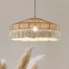 Lustre de Borla Retrô Boêmio Lâmpada Criativa para Quarto Lâmpada Especial para Restaurante Lâmpada de Teto Lâmpada para Sala Modelo