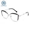 6015 Armazón de Gafas Europeo y Americano Transfronterizo Lente Plana con Miopía Armazón Óptico Exportación Brasil Medio Oriente Moda Ojo de Gato 22