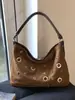 Bolsas Pequeñas Retro Otoño e Invierno para Mujer 2025 Nuevo Versátil para Viajes Diarios Bolso Cruzado de Hombro a la Axila de Moda Bolso Cubo