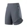 Pantalones Cortos de Seda Helada Transfronterizos de Verano para Hombre, Nuevos Pantalones Deportivos de Running de Secado Rápido de Corte Holgado, Pantalones Cortos de Baloncesto de Talla Grande para Hombre