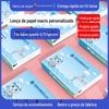 Pacote Pequeno de Toalhas de Papel Personalizado para Eventos Corporativos, Publicidade de Catering, Guardanapos Portáteis, Mini Toalhas de Papel, Personalizado