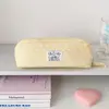 Bolsa Cosmética Pequeña Fresca de Mano para Niñas, Bolsa de Almacenamiento Portátil de Gran Capacidad, Estuche para Lápices de Papelería para Estudiantes, Bolsa para Productos de Cuidado de la Piel para Niñas