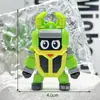 Chaveiro Armadura de Ferro Xiaobao Pingente de Chaveiro Desenho Animado Tubarão Kabuda Pimenta Mochila Escolar Pingente Pequeno Boneca de Caixa Surpresa