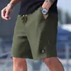 Pantalones cortos de punto gofrado para hombre, de verano, atléticos y casuales, de importación europea y americana, un artículo popular y de los más vendidos