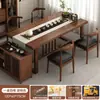 Nuevo juego de mesa de té y sillas estilo chino, adecuado para uso doméstico, balcones, mesas de té grandes, diseño minimalista, ideal para apartamentos pequeños y oficinas, perfecto para preparar té