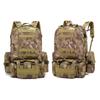 Combinação de Mochila Tática Camuflada Militar Mochila Pesada para Montanhismo Grande Capacidade Mochila para Caminhada ao Ar Livre Fitness Feita Sob Medida