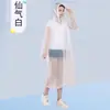 Impermeable Eva no desechable portátil moda adulto grueso transparente extendido poncho conjoined venta al por mayor