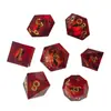 Dados de Resina Longan para D&D Producto Más Vendido en Amazon Grupo de Corredores Coc Cápsulas D20-D47
