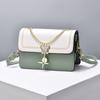 Bolsa Transversal Feminina 2025 Nova Versátil Bolsa de Ombro Tendência Bolsa Feminina Nicho High-End Pequena Quadrada de Mão