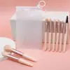 Conjunto de 8 pincéis de maquiagem de alta qualidade, corretivo portátil, conjunto de pincéis de mel, cabelo macio, beleza, sombra, ferramenta de maquiagem