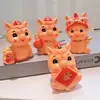 Decoração de Ano Novo Estilo Chinês Fofo Pequeno Fuma Ano do Cavalo do Zodíaco Festival da Primavera Mascote Enfeites de Mesa Criativos Presentes de Reunião Anual