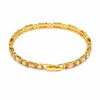 Pulseira feminina estilo popular cruzada estilo luxo leve pulseira feminina de zircônia colorida toque de alta qualidade estilo europeu e americano pulseira de strass atacado