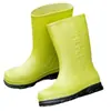 Botas de Lluvia para Mujer Estilo Coreano Transfronterizas, Zapatos de Agua Clásicos y de Moda de Caña Media para Mujer, Zapatos de Goma Antideslizantes para Mujer, Botas de vadeo Británicas