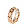 Pulsera de plata de moda popular de moda nacional Pulsera hueca Xiangyun de plata de pie 999.9 Pulsera de plata de estilo nacional para mujer