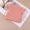 Boné de lã com borla feminino, chapéu de orelha de gato tricotado para outono e inverno, proteção engraçada para orelhas, boné de malha quente, coreano, para todos os tipos de combinações