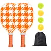 Raquete de Pickleball Nova Mais Vendida Transfronteiriça Raquete de Pickleball Profissional Raquete de Álamo Raquete para Iniciantes